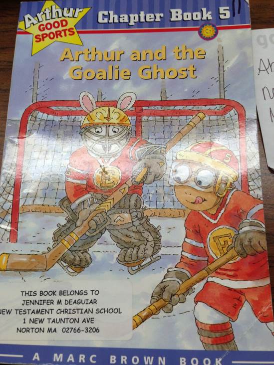 Arthur And The Goalie Ghost  book collectible [Barcode 9780316073042] - Main Image 1