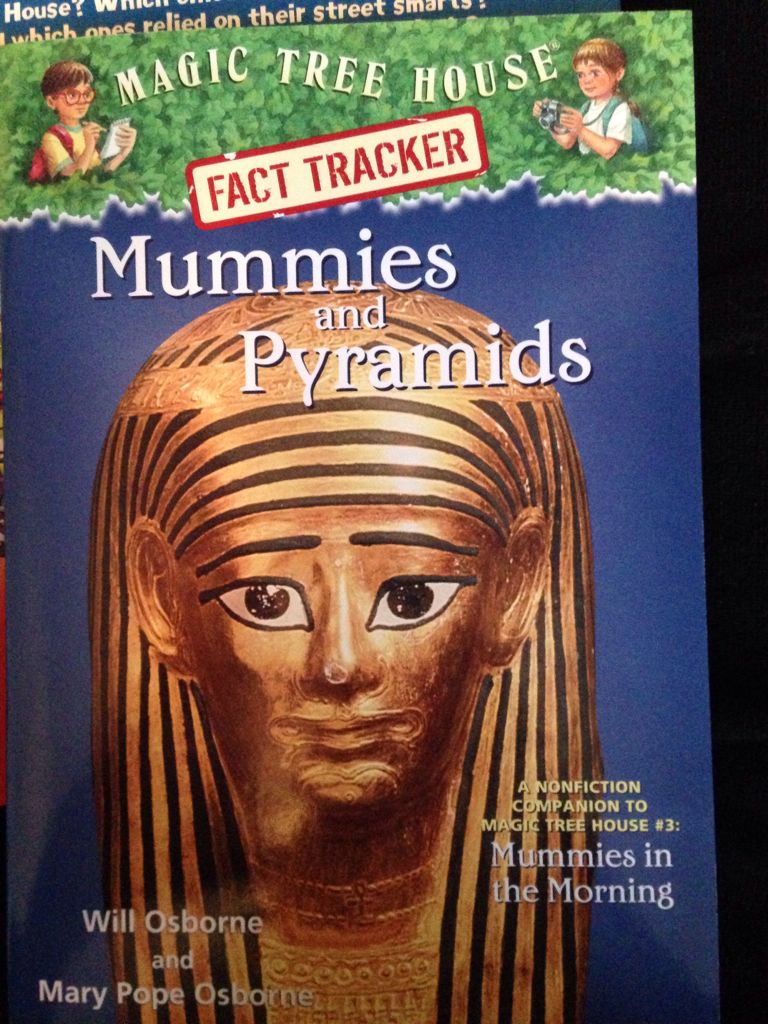 MTH Fact Tracker: Mummies And Pyramids