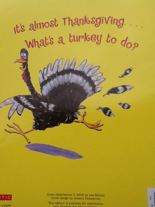 ✔️ Turkey Trouble - Wendi Silvano (Thanksgiving Fall Turkey - Paperback) book collectible [Barcode 9780545279758] - Main Image 2
