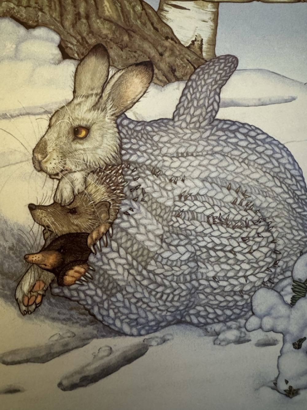 Mitten, The - Susan oliver (Scholastic Inc. - Paperback) book collectible [Barcode 9780590440158] - Main Image 4