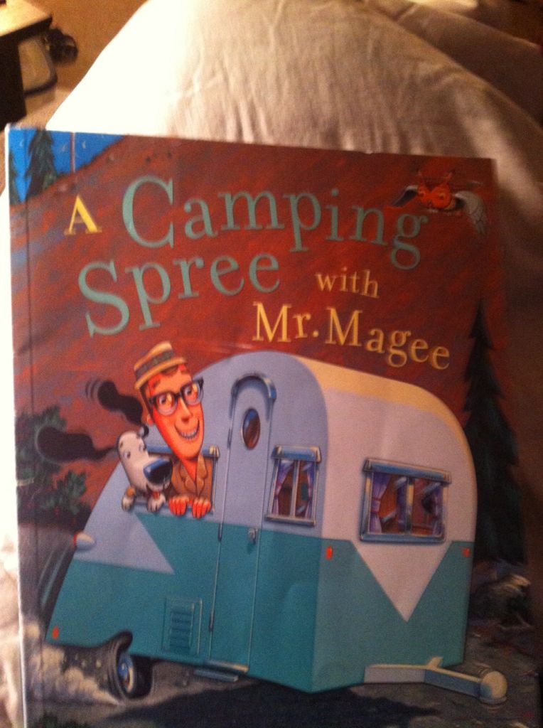 A Camping Spree With Mr. Magee - Chris Van Dusen book collectible [Barcode 9780439855761] - Main Image 1
