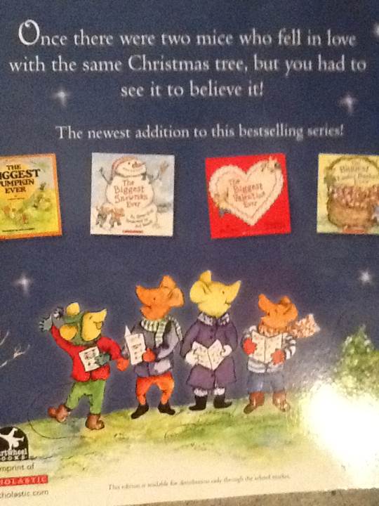 Biggest Christmas Tree Ever, The - Steven Kroll (Cartwheel Books - Paperback) book collectible [Barcode 9780545222433] - Main Image 2