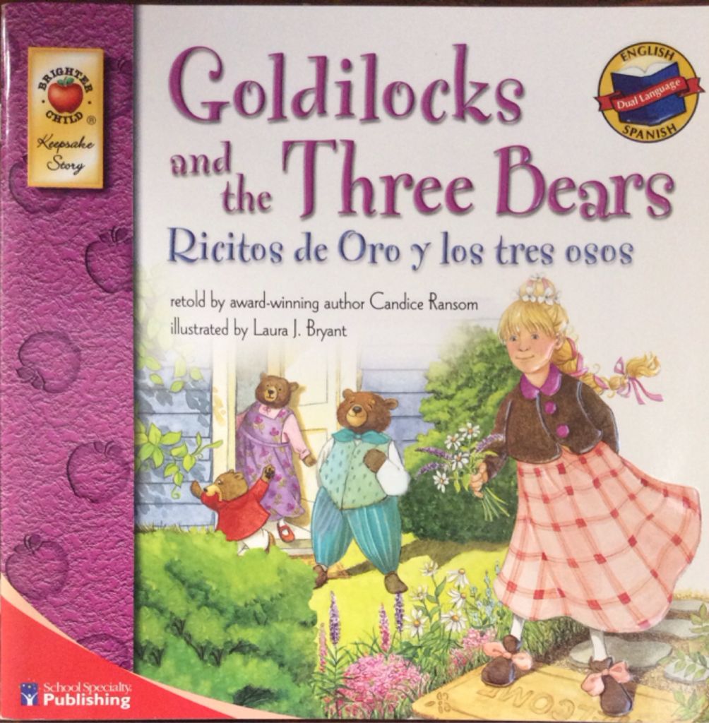 Goldilocks And The Three Bears Ricitos De Oro Y Los Tres Osos