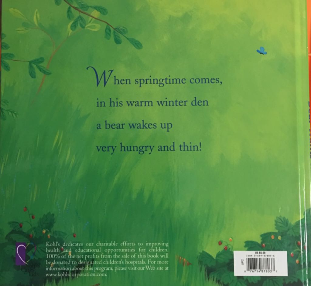 Bear Wants More - Karma Wilson (Margaret K McElderry Books - Hardcover) book collectible [Barcode 9780689878039] - Main Image 2