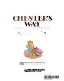 Chester’s Way - Keven Henkes (Houghton Mifflin Harcourt P) book collectible [Barcode 9780153003196] - Main Image 1