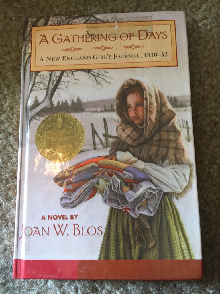 A Gathering Of Days - Joan W Blos (Simon & Schuster Childrens Publishing Division - Hardcover) book collectible [Barcode 9780758701848] - Main Image 1