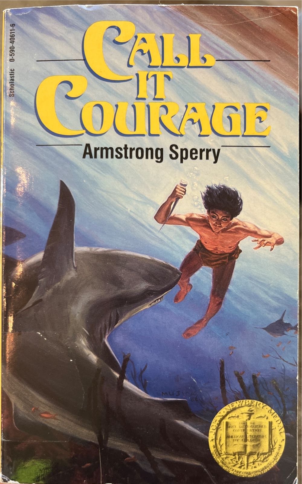 Call It Courage - Armstrong Sperry (Scholastic Paperbacks - Paperback) book collectible [Barcode 9780590406116] - Main Image 3