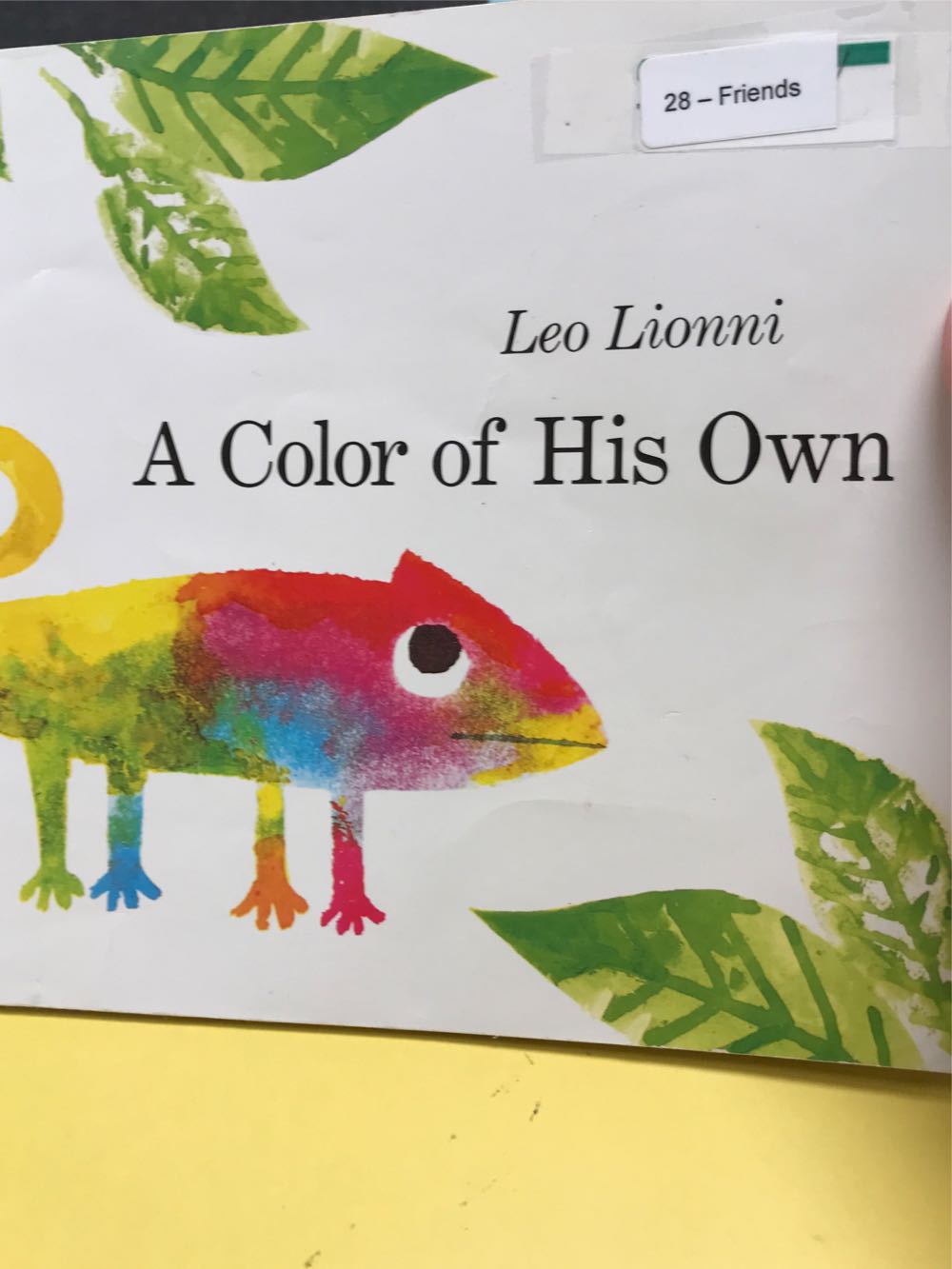 A Color Of His Own - Leo Lionni book collectible [Barcode 9780545096164] - Main Image 2