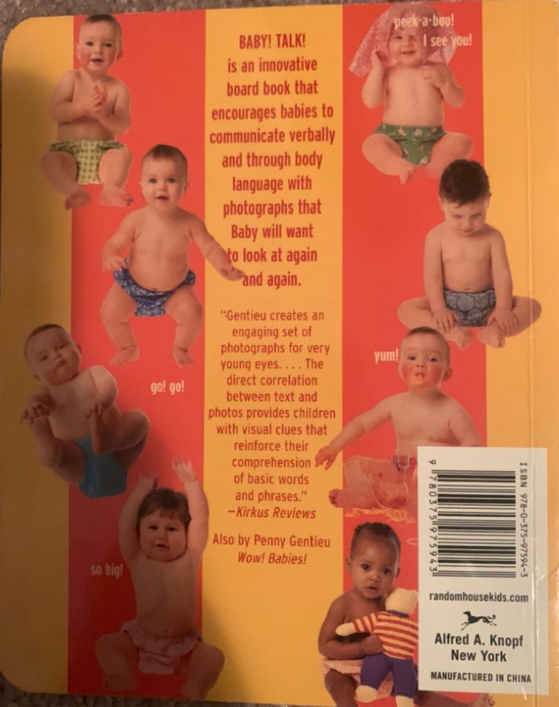 Baby Talk - Marie Ferrarella (Random House - Hardcover) book collectible [Barcode 9780375975943] - Main Image 2