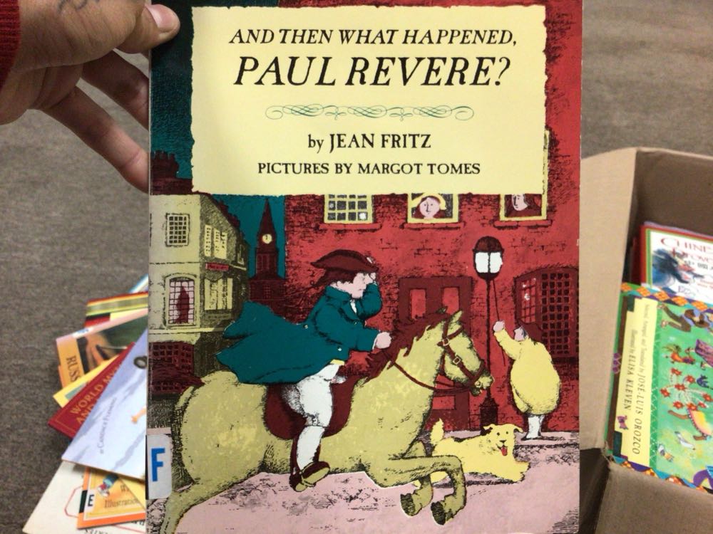 And Then What Happened, Paul Revere? - Jean Fritz (Coward McCann, Inc. - Paperback) book collectible [Barcode 9780698205413] - Main Image 3