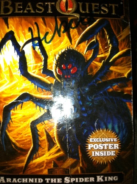 Beast Quest- Arachnid The Spider King - Adam Blade book collectible [Barcode 9780545197564] - Main Image 1