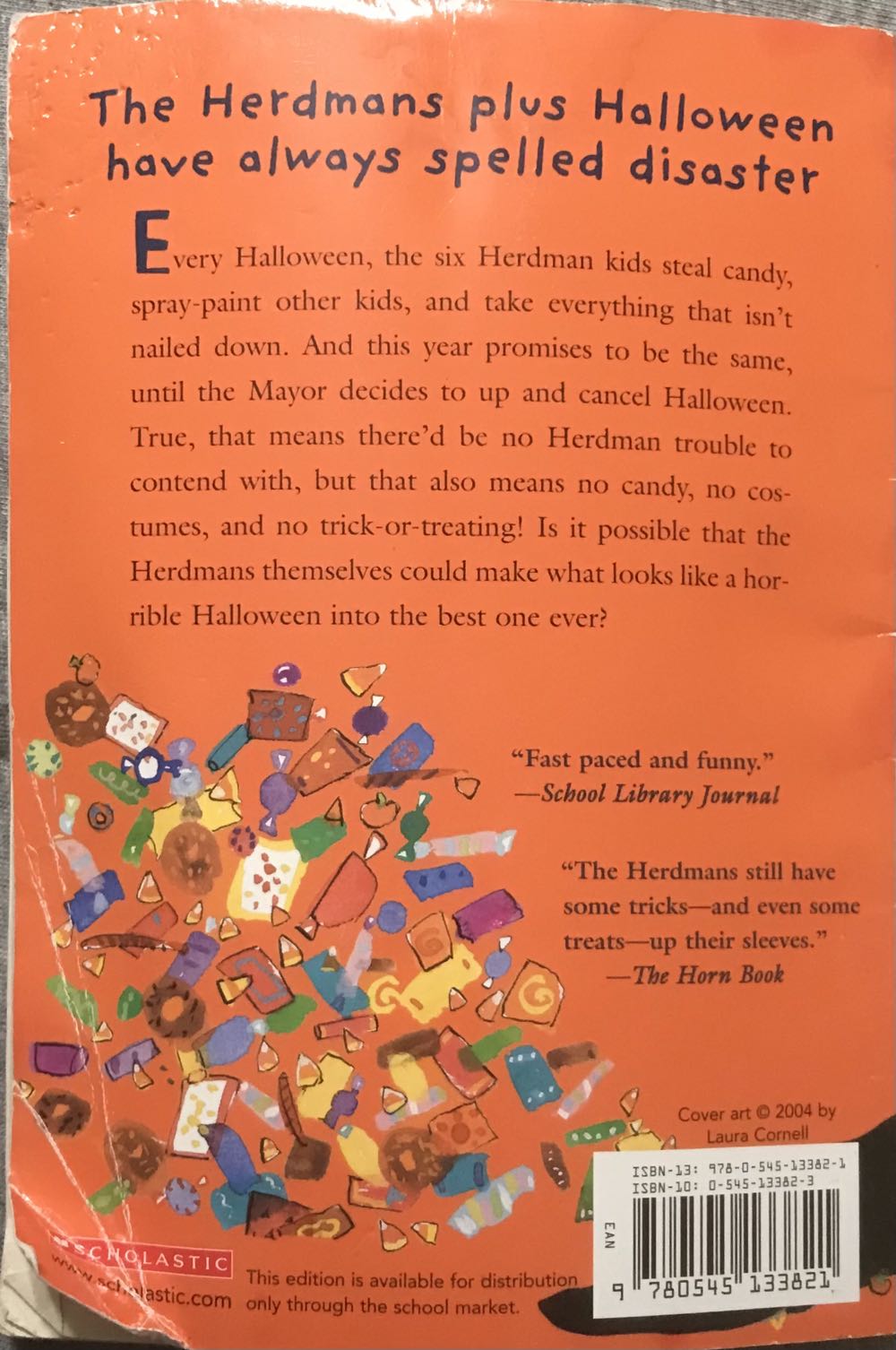 The Best Halloween Ever - Barbara Robinson (- Paperback) book collectible [Barcode 9780545133821] - Main Image 2