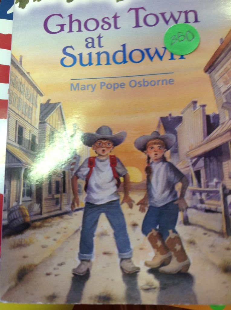 Magic Tree House #10: Ghost Town At Sundown - Mary Pope Osborne (Random House - Paperback) book collectible [Barcode 9780679883395] - Main Image 1