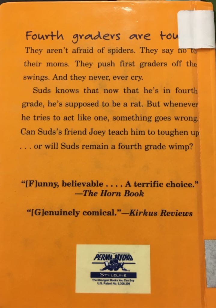 Fourth Grade Rats - Jerry Spinelli (Scholastic - Paperback) book collectible [Barcode 9780545359849] - Main Image 2