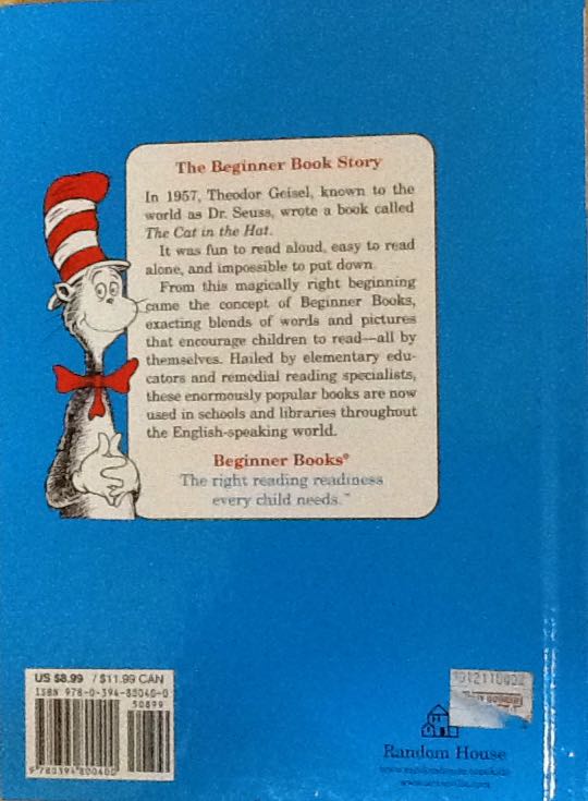 I Wish That I Had Duck Feet - Theo LeSieg (Random House Books for Young Readers - Hardcover) book collectible [Barcode 9780394800400] - Main Image 2