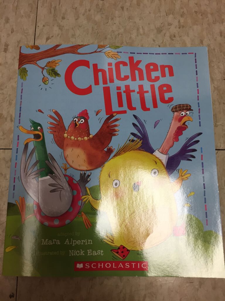 Chicken Little - Steven Kellogg (A Scholastic Press) book collectible [Barcode 9781338032710] - Main Image 1
