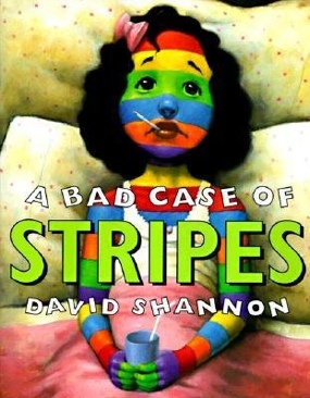 ✔️ A Bad Case Of Stripes - David shannon (Scholastic - Paperback) book collectible [Barcode 9780439079556] - Main Image 1