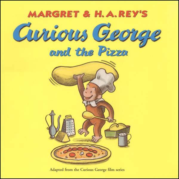 Curious George And The Pizza - Margaret And H.A. Rey (University of Illinois Press - Paperback) book collectible [Barcode 9780395390337] - Main Image 1