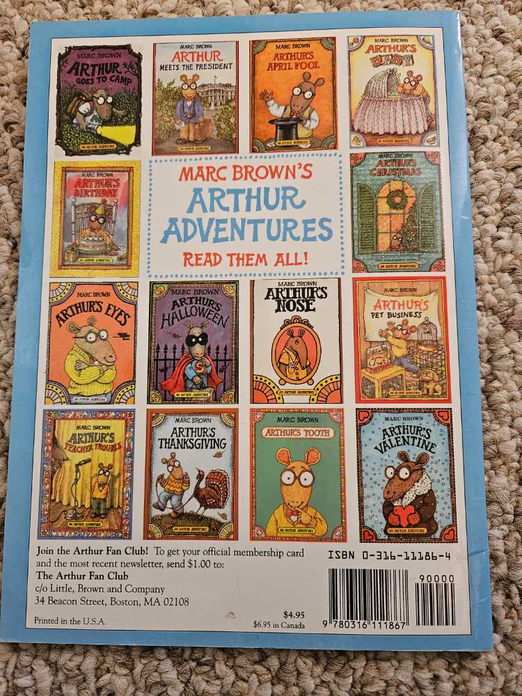 Arthur’s Teacher Trouble - Marc Brown (Little Brown - Paperback) book collectible [Barcode 9780316111867] - Main Image 2