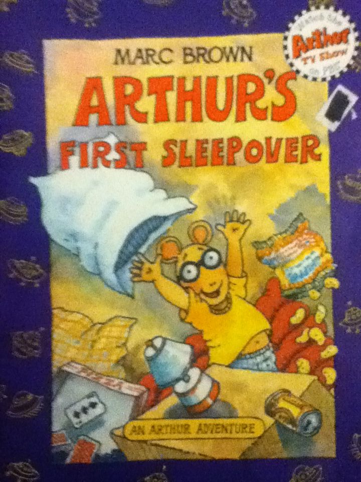 Arthur’s First Sleepover - Marc Brown book collectible [Barcode 9780316119740] - Main Image 1
