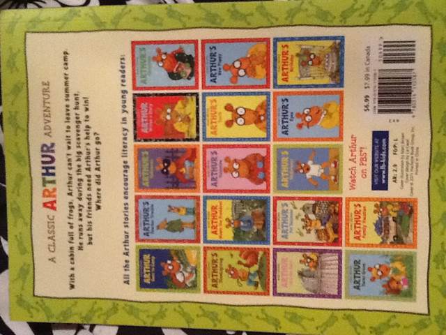Arthur Goes To Camp - Marc Brown (Scholastic - Paperback) book collectible [Barcode 9780316110587] - Main Image 2