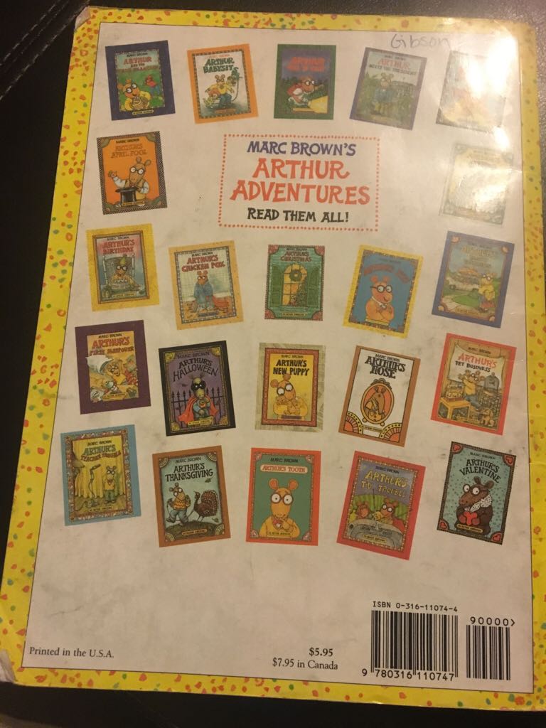 Arthur’s Birthday - Marc Brown (Little, Brown Books for Young Readers - Paperback) book collectible [Barcode 9780316110747] - Main Image 2