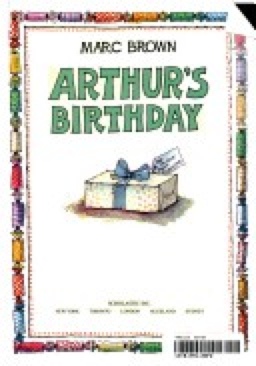 Arthur’s Birthday - Marc Brown (Scholastic - Paperback) book collectible [Barcode 9780590377591] - Main Image 1