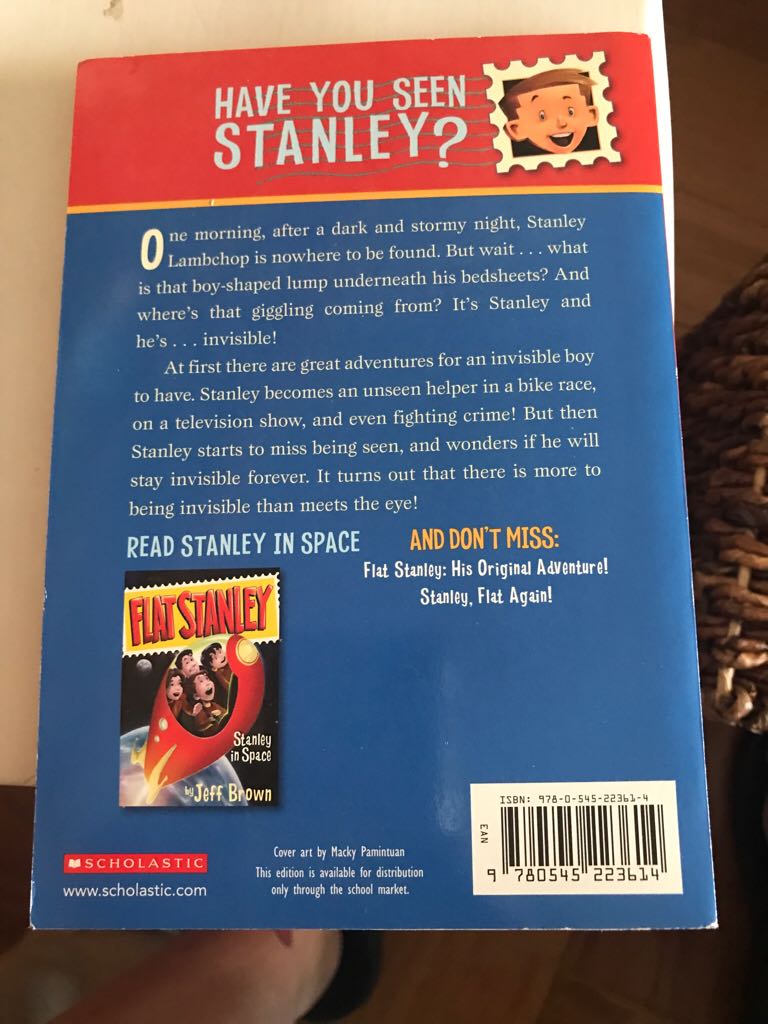 Flat Stanley - Jeff Brown (Scholastic - Paperback) book collectible [Barcode 9780545223614] - Main Image 2