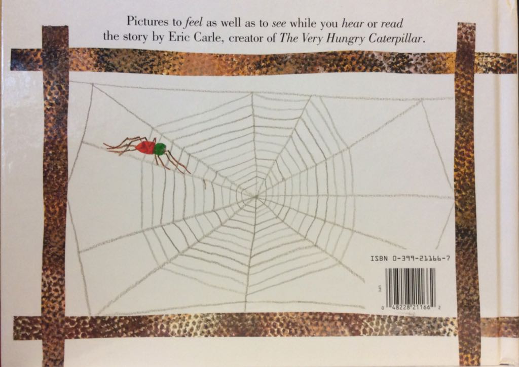 Very Busy Spider, The - Carle Eric (Hubsta Ltd - Hardcover) book collectible [Barcode 9780399211669] - Main Image 2