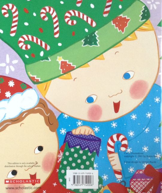 Counting Christmas - Karen Katz (A Scholastic Press - Paperback) book collectible [Barcode 9780439710008] - Main Image 2