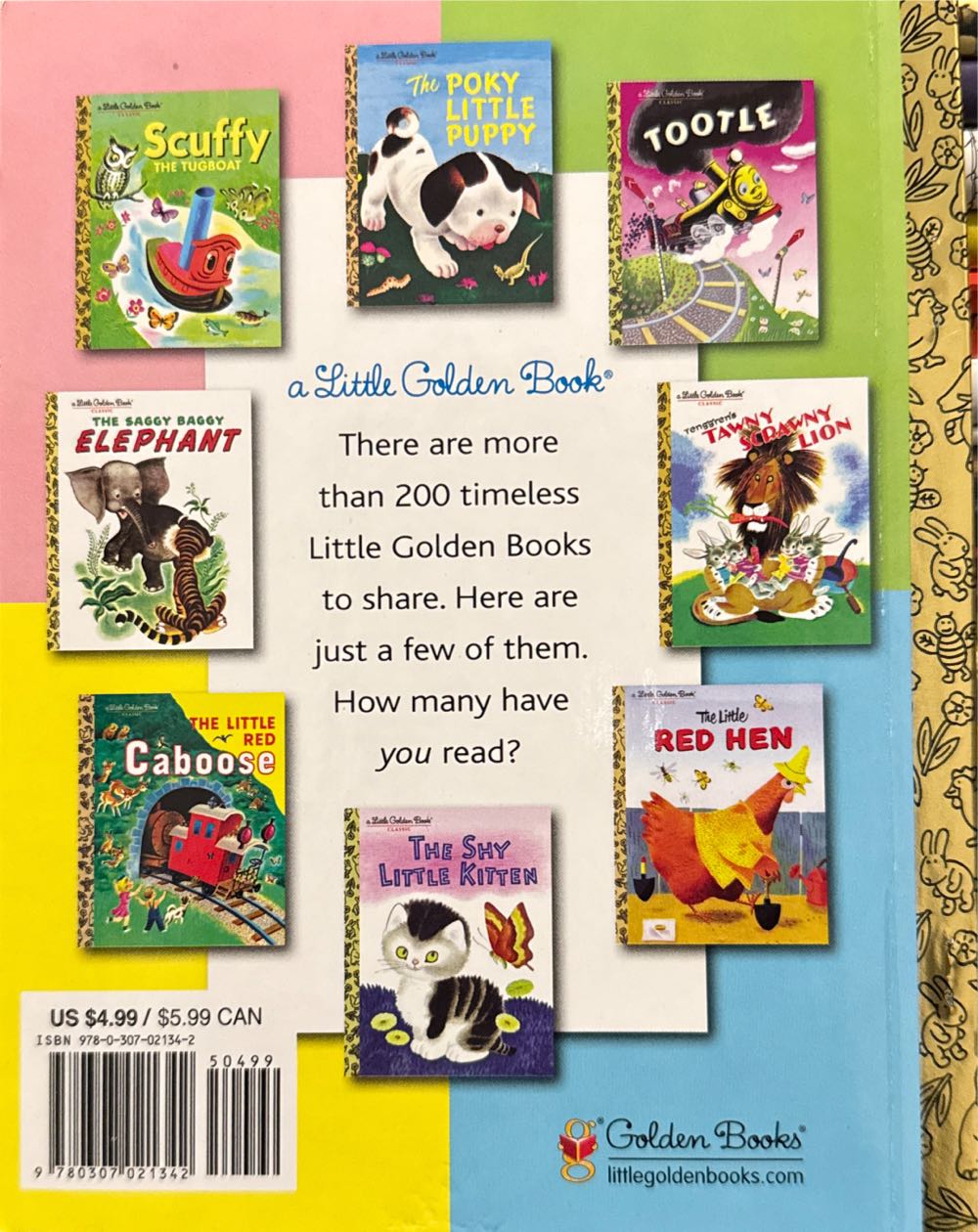 The Poky Little Puppy (A Little Golden Book Classic) - Janette Sebring Lowrey (Golden Books - Hardcover) book collectible [Barcode 9780307021342] - Main Image 4