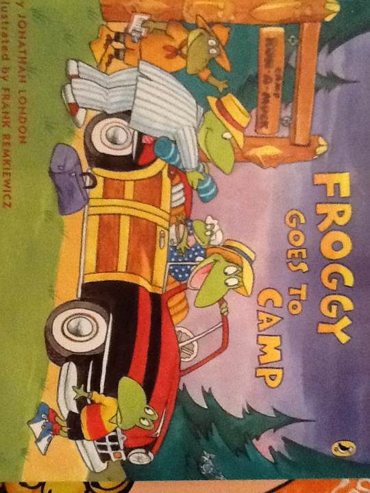 Froggy Goes To Camp - Jonathan London (Puffin) book collectible [Barcode 9780142416044] - Main Image 1