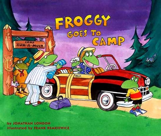 Froggy Goes To Camp - Jonathan London (Scholastic - Paperback) book collectible [Barcode 9780545238328] - Main Image 1