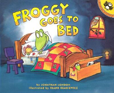 Froggy Goes To Bed - Jonathan London (Scholastic Inc - Paperback) book collectible [Barcode 9780439329163] - Main Image 1