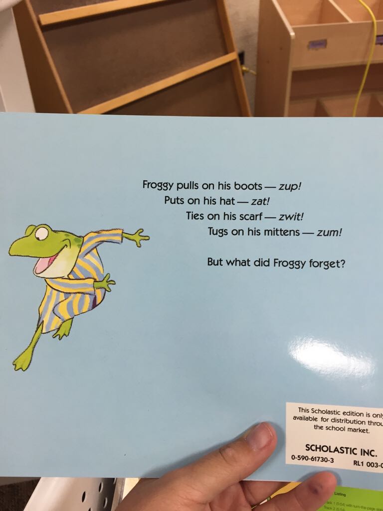 Froggy Gets Dressed - Jonathan London (Scholastic - Paperback) book collectible [Barcode 9780590617307] - Main Image 2