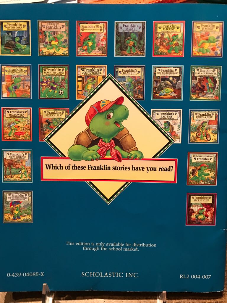 Franklin’s Class Trip - Paulette Bourgeois (A Scholastic Press - Paperback) book collectible [Barcode 9780439040853] - Main Image 2