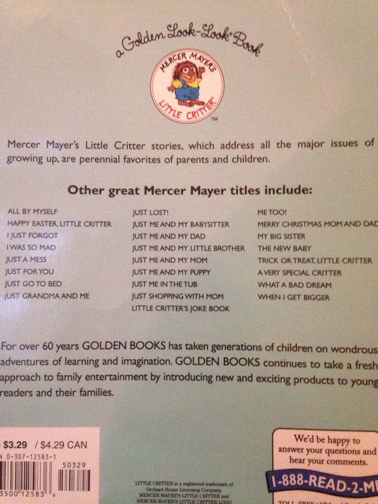 Just Going To The Dentist - Mercer Mayer (Random House Books for Young Readers - Paperback) book collectible [Barcode 9780307125835] - Main Image 2