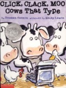 Click, Clack, Moo Cows That Type - Doreen Cronin (- Paperback) book collectible [Barcode 9780439216487] - Main Image 1