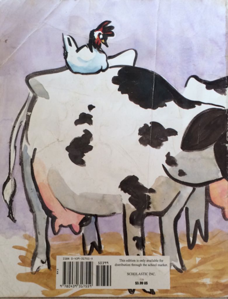 Click, Clack, Moo Cows That Type - Caldecott - Favorite - Doreen Cronin (Little Simon - Paperback) book collectible [Barcode 9780439317559] - Main Image 2