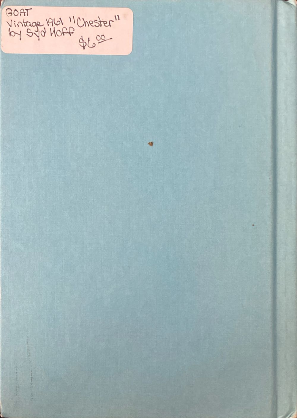 Chester - Syd Hoff (Harper & Row - Hardcover) book collectible - Main Image 2