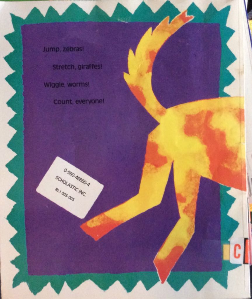 Count! - Denise Fleming (A Scholastic Press - Paperback) book collectible [Barcode 9780590468800] - Main Image 2