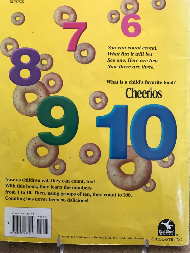 The Cheerios Counting Book - Barbara Barbieri McGrath (Cartwheel Books - Paperback) book collectible [Barcode 9780590683579] - Main Image 2