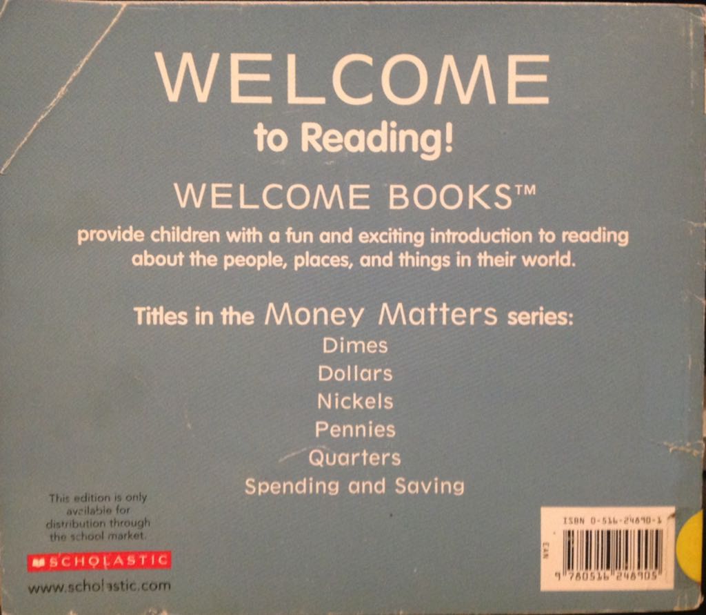 Nickels - Mary Hill (Scholastic, Inc. - Paperback) book collectible [Barcode 9780516248905] - Main Image 2