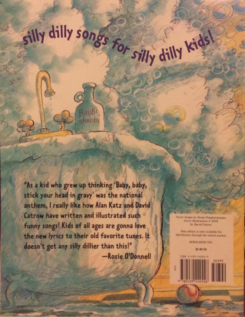 Take Me Out Of The Bathtub And Other Silly Dilly Songs - Alan Katz (Scholastic Inc. - Paperback) book collectible [Barcode 9780439442558] - Main Image 2