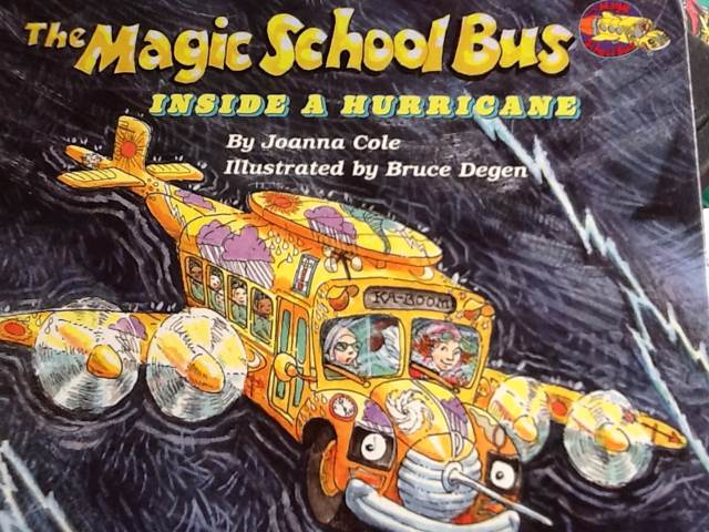 Magic School Bus: Inside A Hurricane - Joanna Cole (Scholastic Inc. - Hardcover) book collectible [Barcode 9780590446860] - Main Image 1
