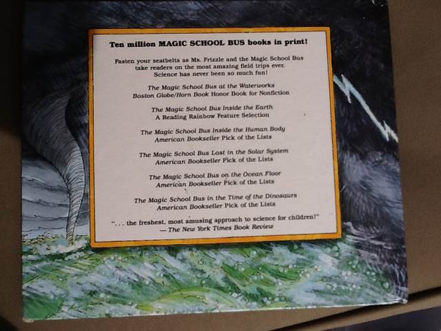Magic School Bus: Inside A Hurricane - Joanna Cole (Scholastic Inc. - Hardcover) book collectible [Barcode 9780590446860] - Main Image 2