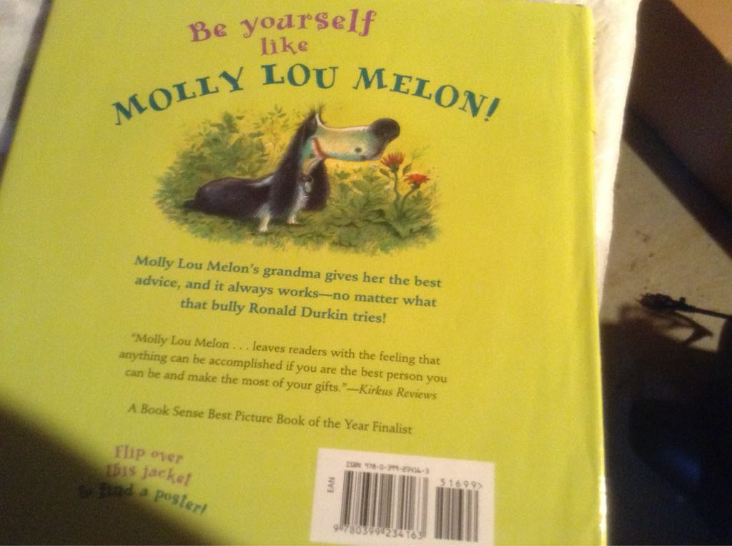 Stand Tall, Molly Lou Melon - Patty Lovell (G. P. Putnam’s Sons - Hardcover) book collectible [Barcode 9780399234163] - Main Image 2