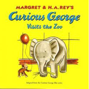 Curious George Visits The Zoo - Margret & H.A. Rey (Yearling - Paperback) book collectible [Barcode 9780395390306] - Main Image 1