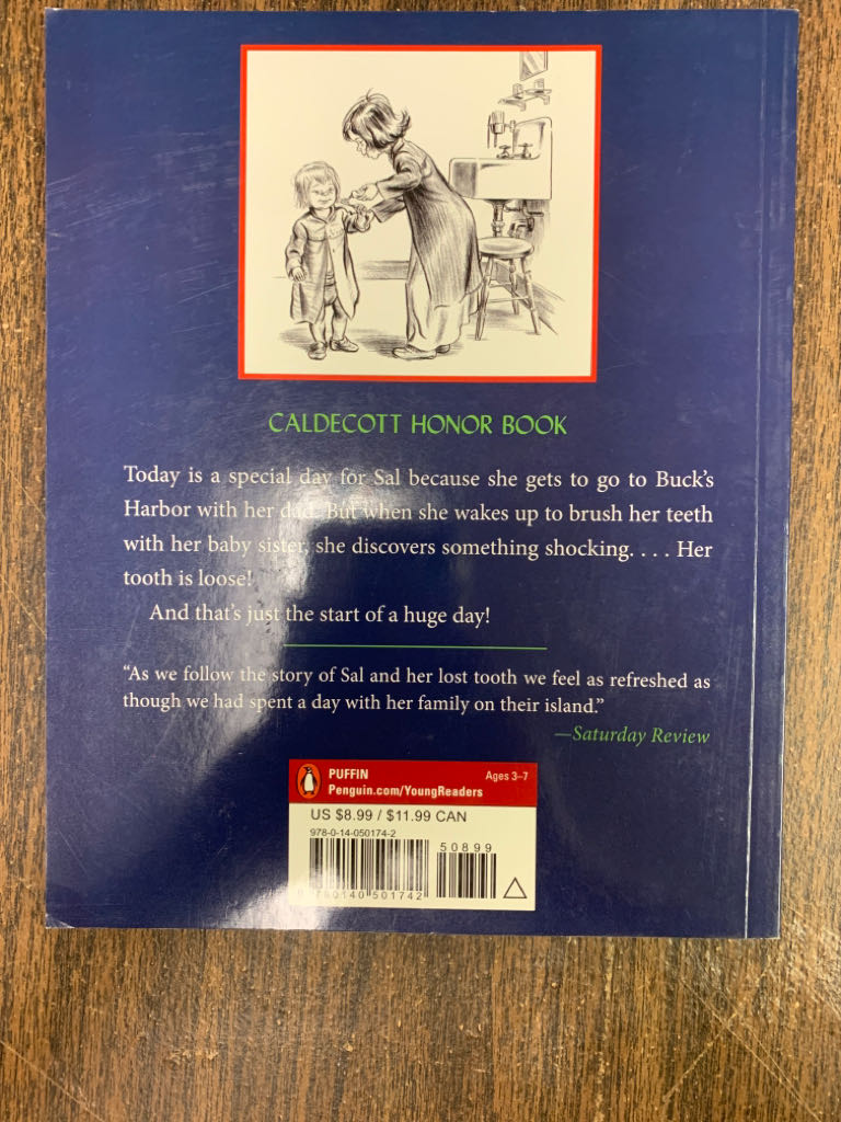 One Morning In Maine - Robert McCloskey (A Puffin Unicorn - Paperback) book collectible [Barcode 9780140501742] - Main Image 2