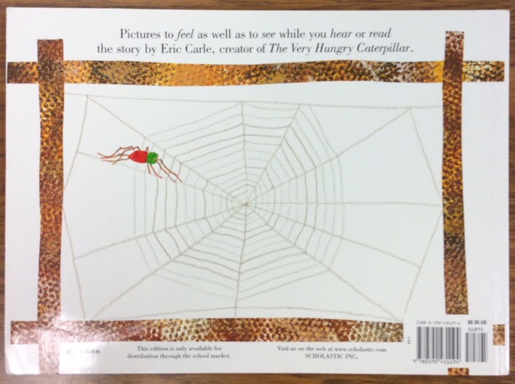 The Very Busy Spider - Eric Carle (Scholastic Inc. - Paperback) book collectible [Barcode 9780590431194] - Main Image 2